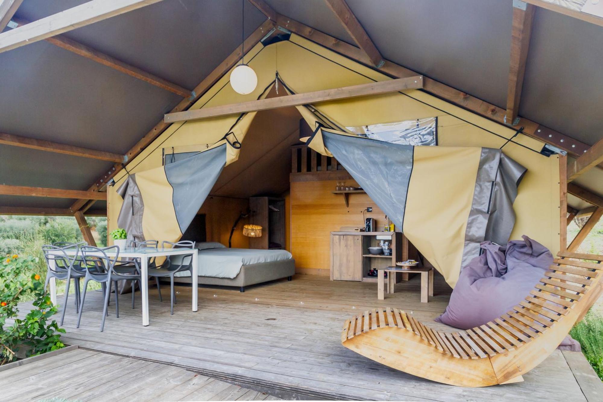 Отель Glamping Grancia Гроссето Экстерьер фото